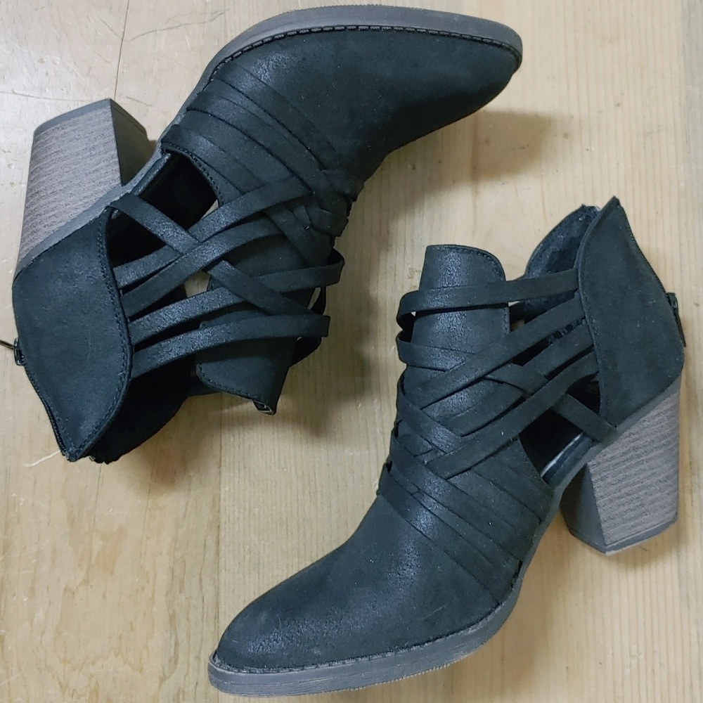 Black booties